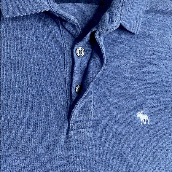 Abercrombie & Fitch Men’s Classic Stretch Vintage Y2K SS Polo Shirt Size (L) - Picture 7 of 13